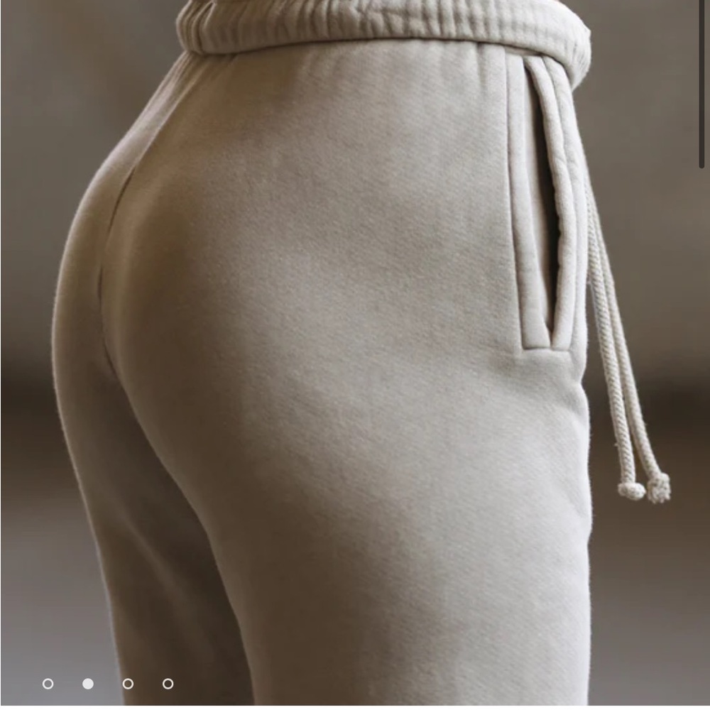 Joah Brown Cream Track Pants